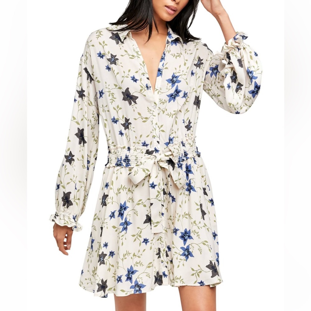 FREE PEOPLE FLORAL DRESS NWT